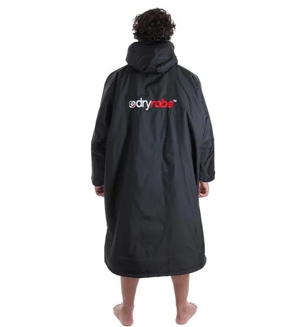 Dryrobe Advance Long Sleeve - Black Red Large