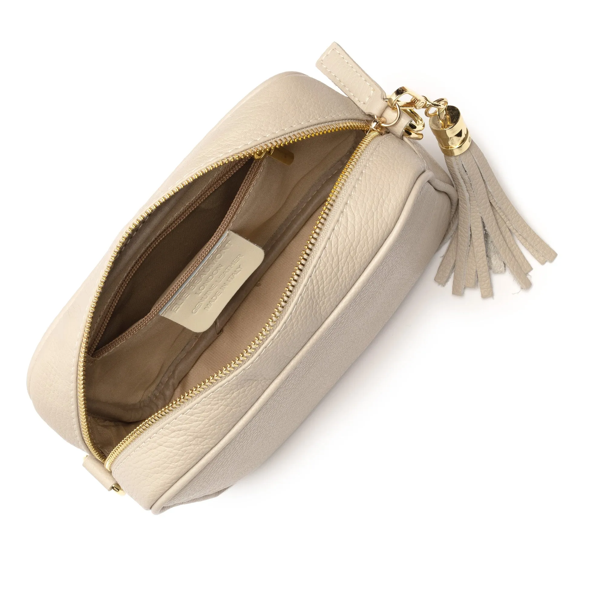 Elie Beaumont Crossbody Bag in Stone