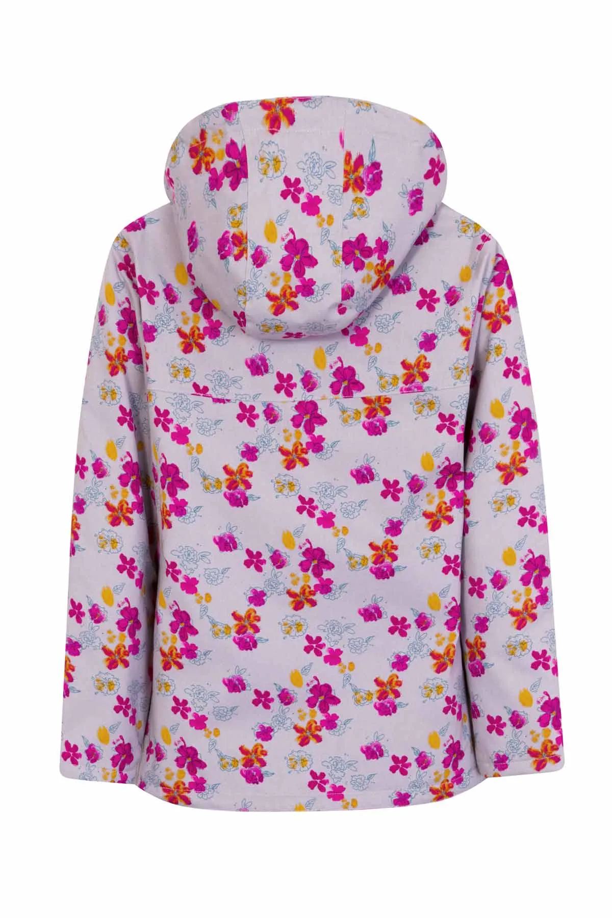 Faye Waterproof Coat - Aqua Haze Floral