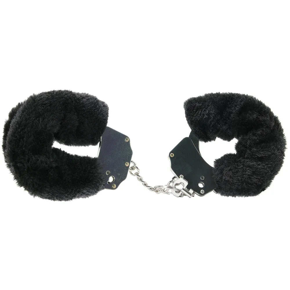 Fetish Fantasy Furry Cuffs in Black