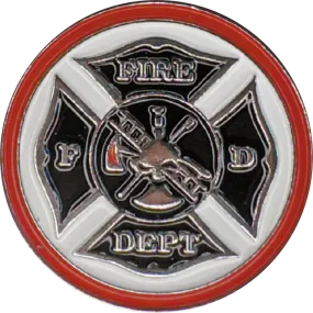 Fire Dept | Magnetic Hat Pin