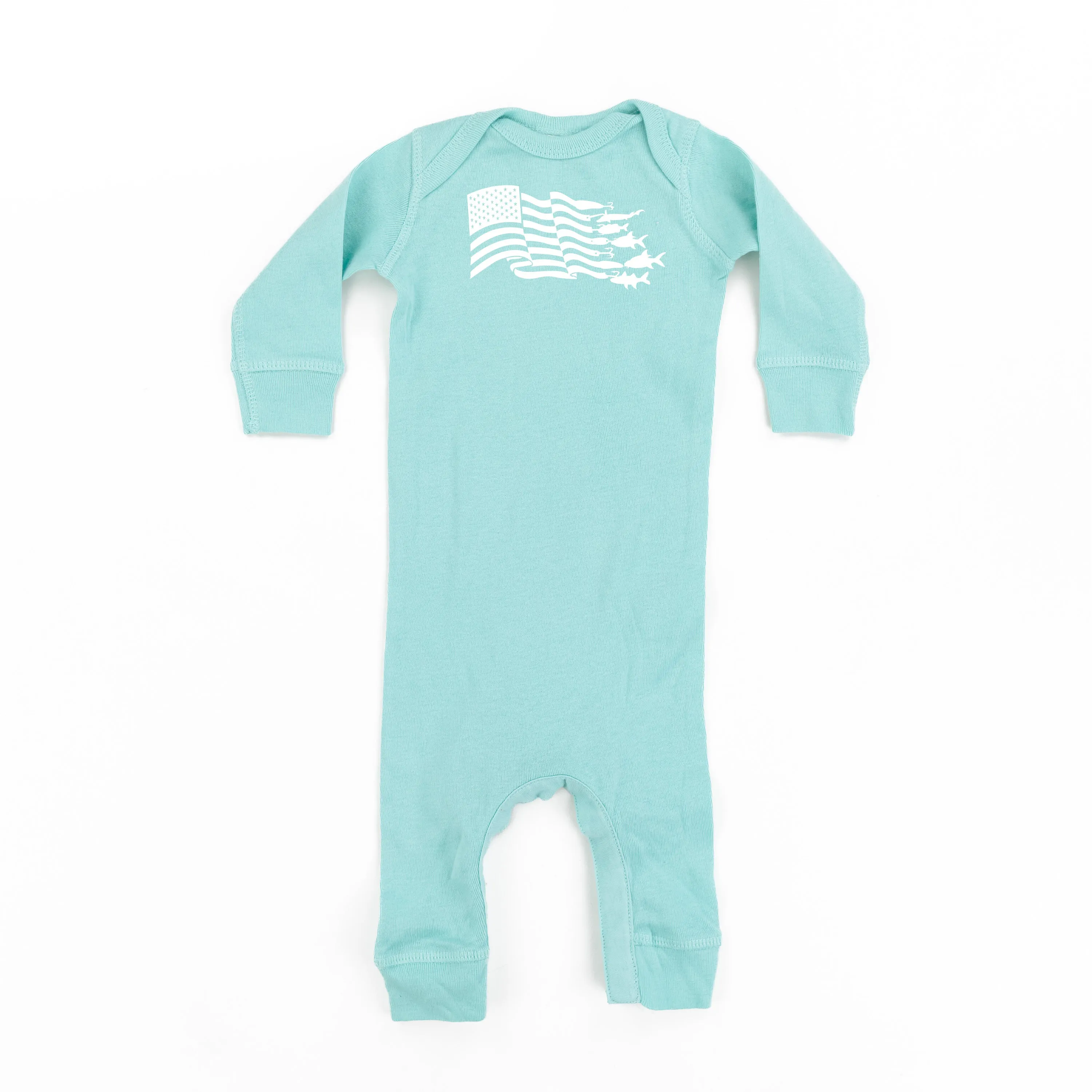 Fishing Flag - One Piece Baby Sleeper