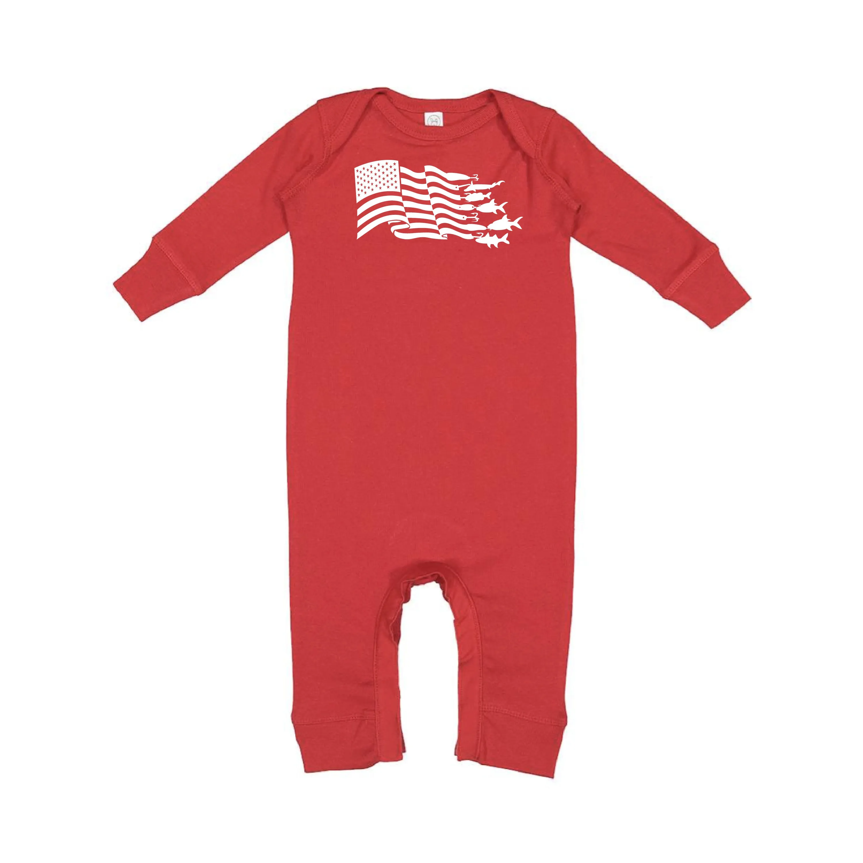 Fishing Flag - One Piece Baby Sleeper