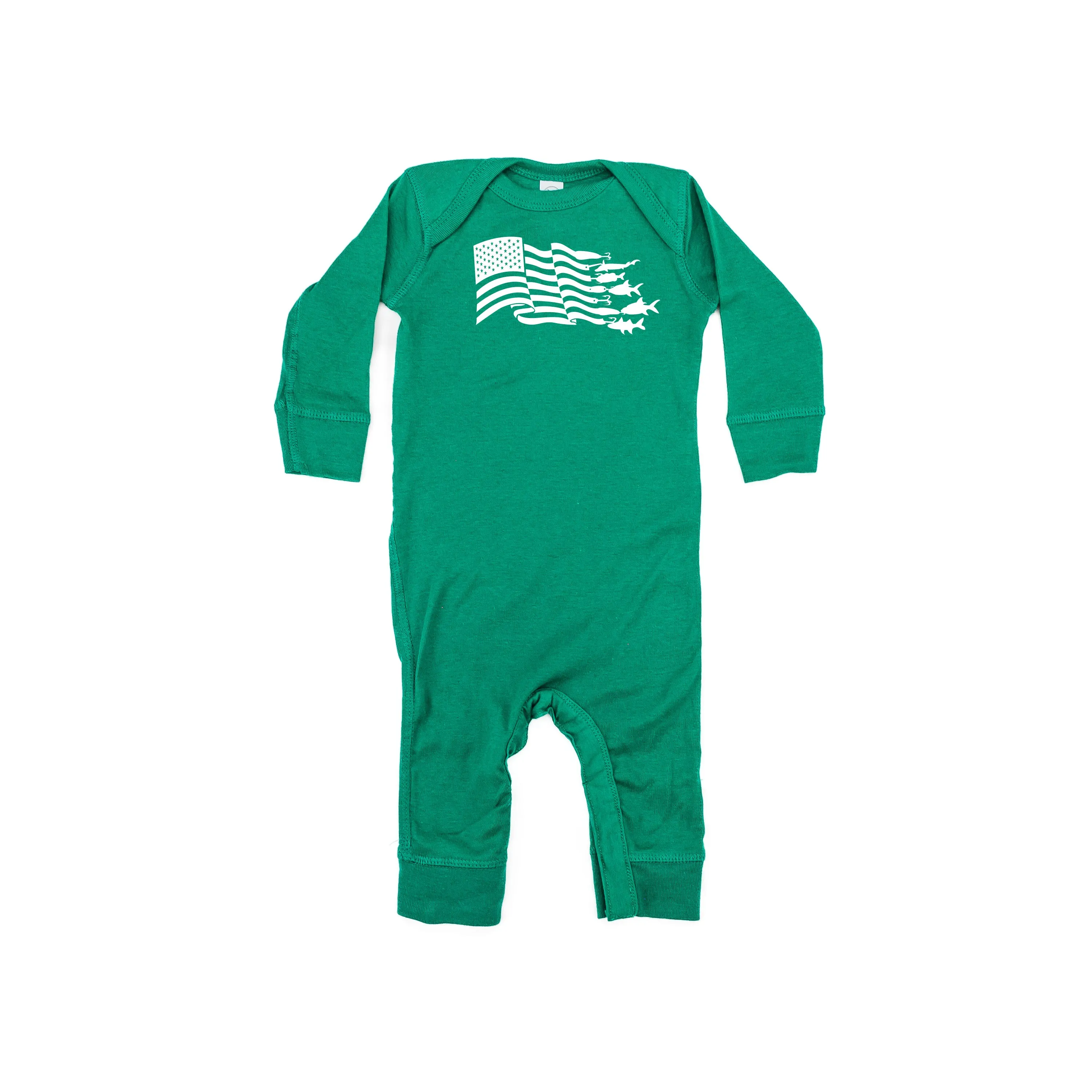 Fishing Flag - One Piece Baby Sleeper