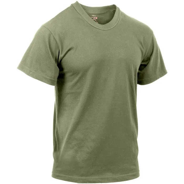 Foliage Green - Military GI Type ACU Short Sleeve T-Shirt - 100% Cotton