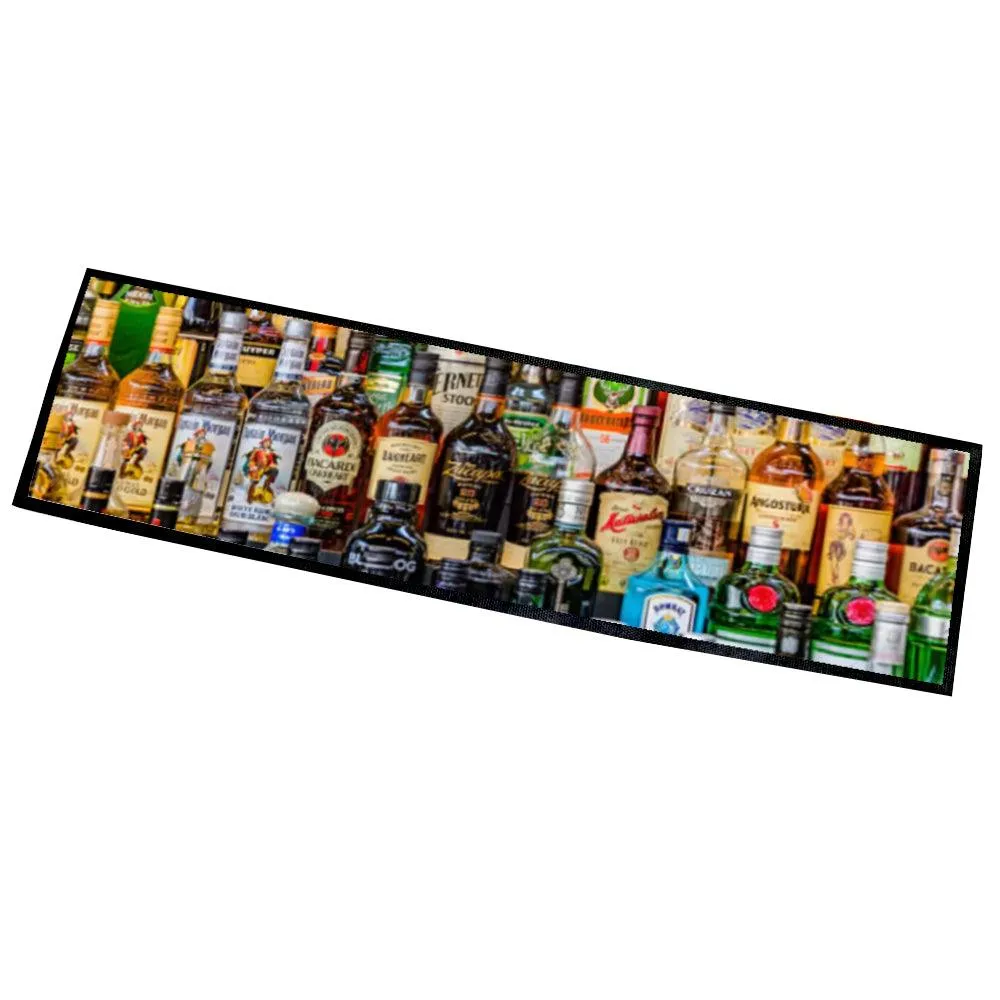 FULL PALLET - 500 x Bar Runners/ Mats - Rubber - 88cm x 25cm