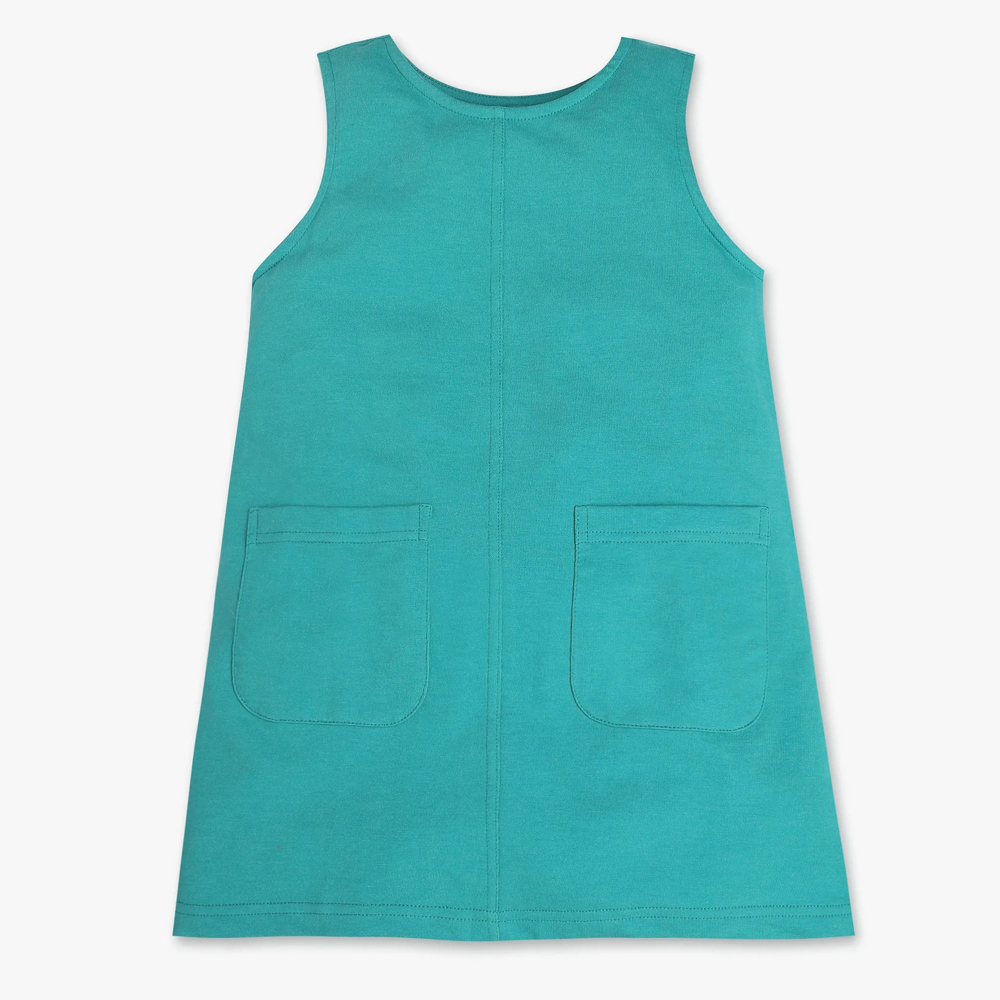 Girls Solid Playtime Dress