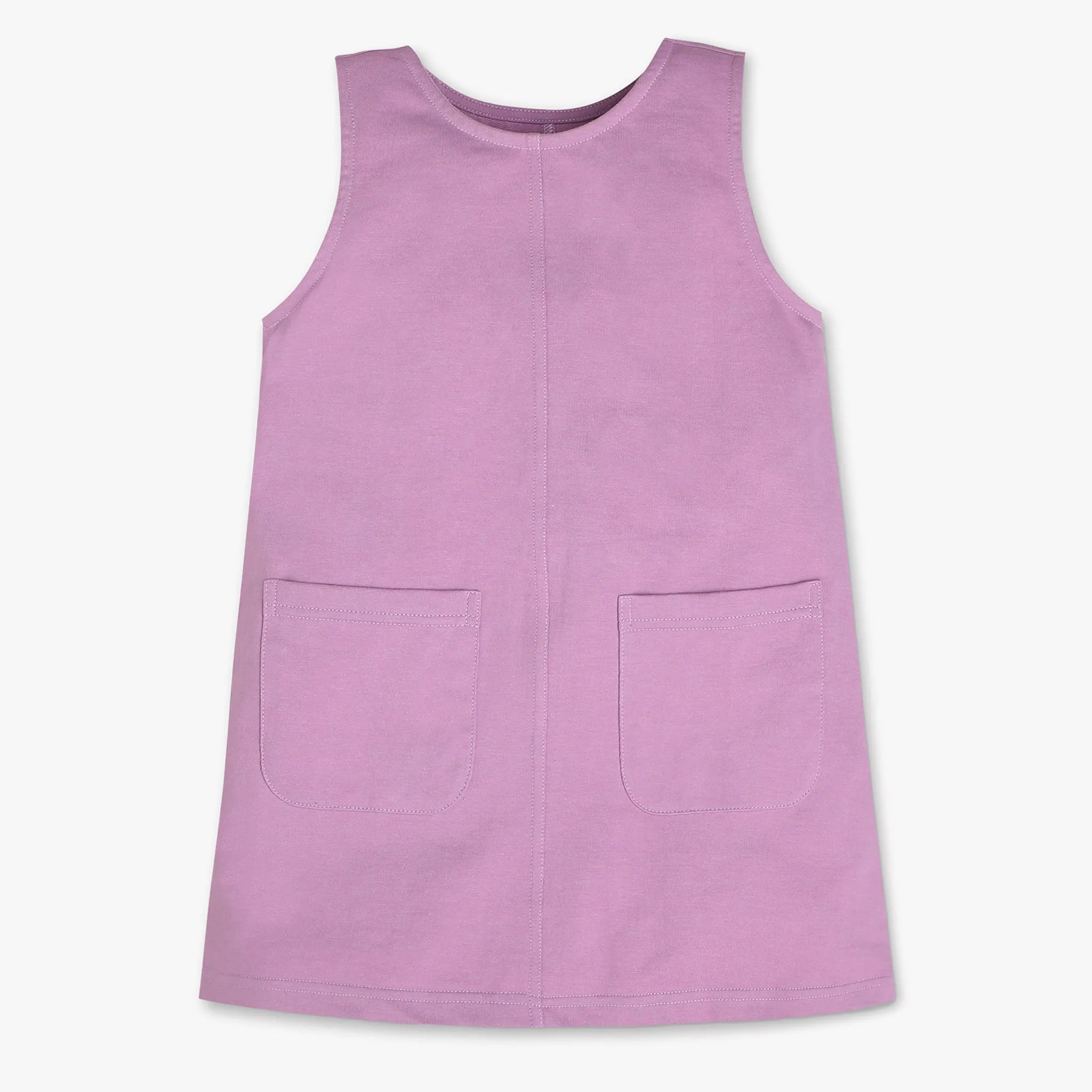 Girls Solid Playtime Dress