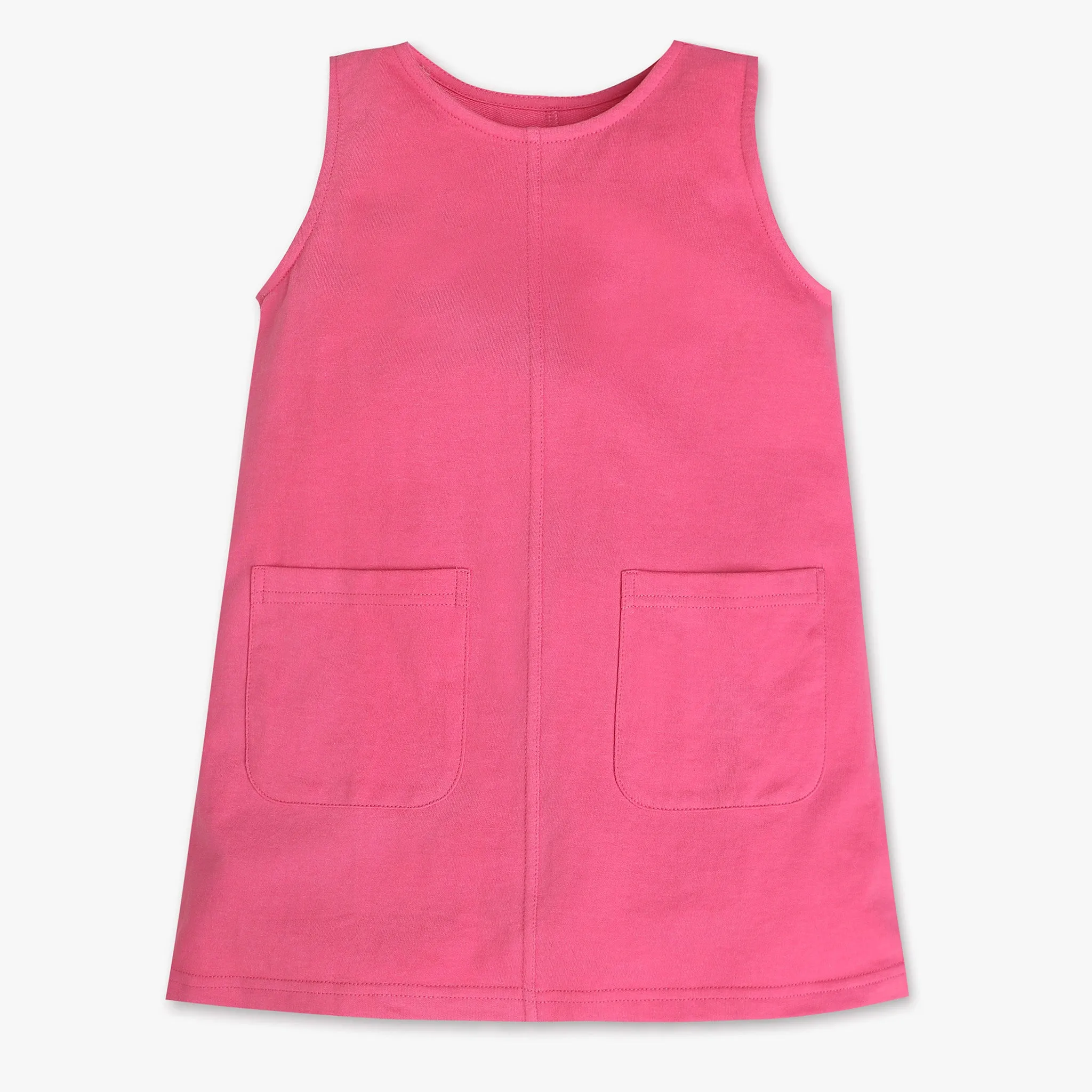 Girls Solid Playtime Dress