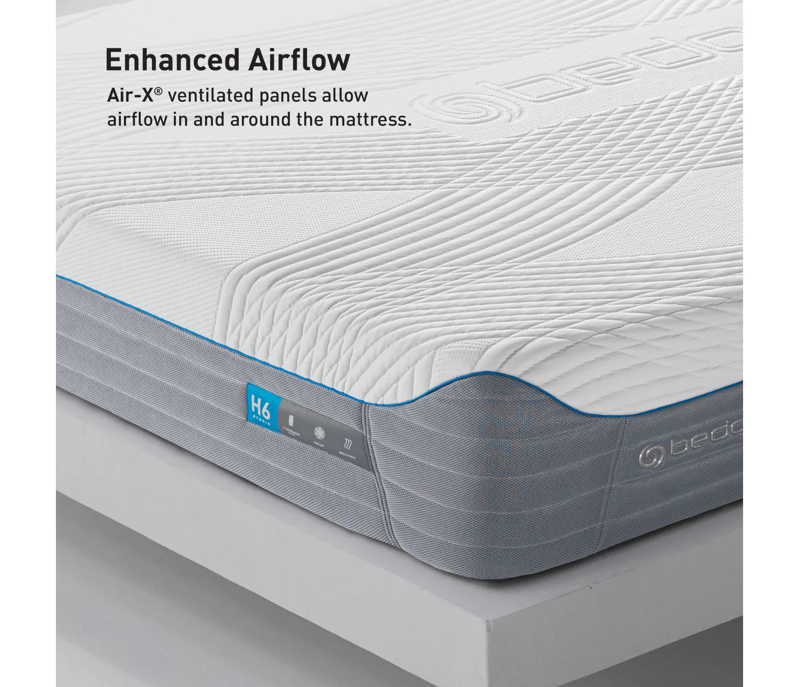 H6 Hybrid Performance Mattress - Medium Plush