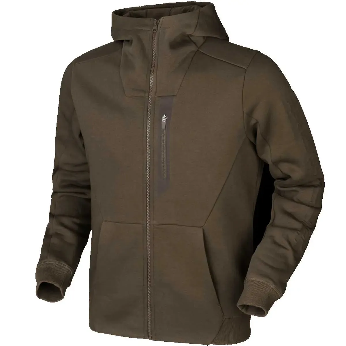 HARKILA Hoodie - Mens Full Zip - Willow green