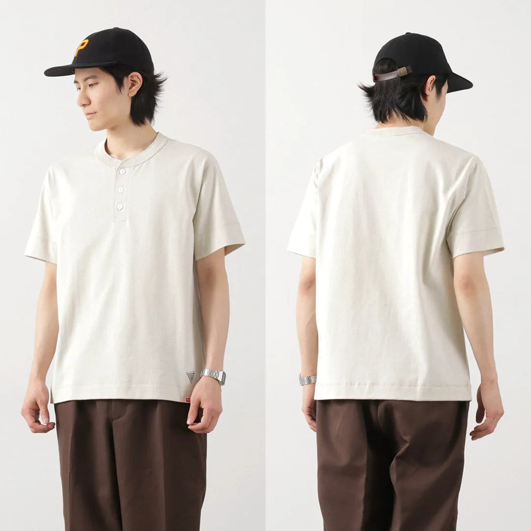 HEALTHKNIT / HEALTHKNIT x RAG  Henry Neck T-shirt