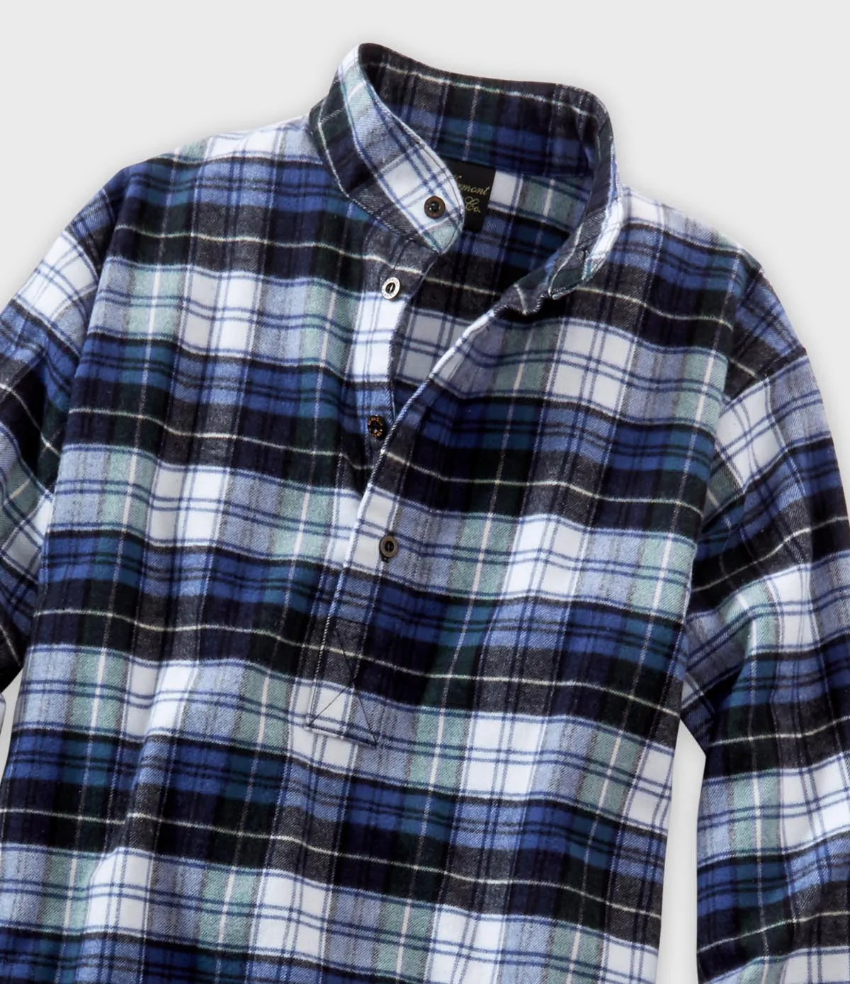 Henley Flannel Shirt - Campbell