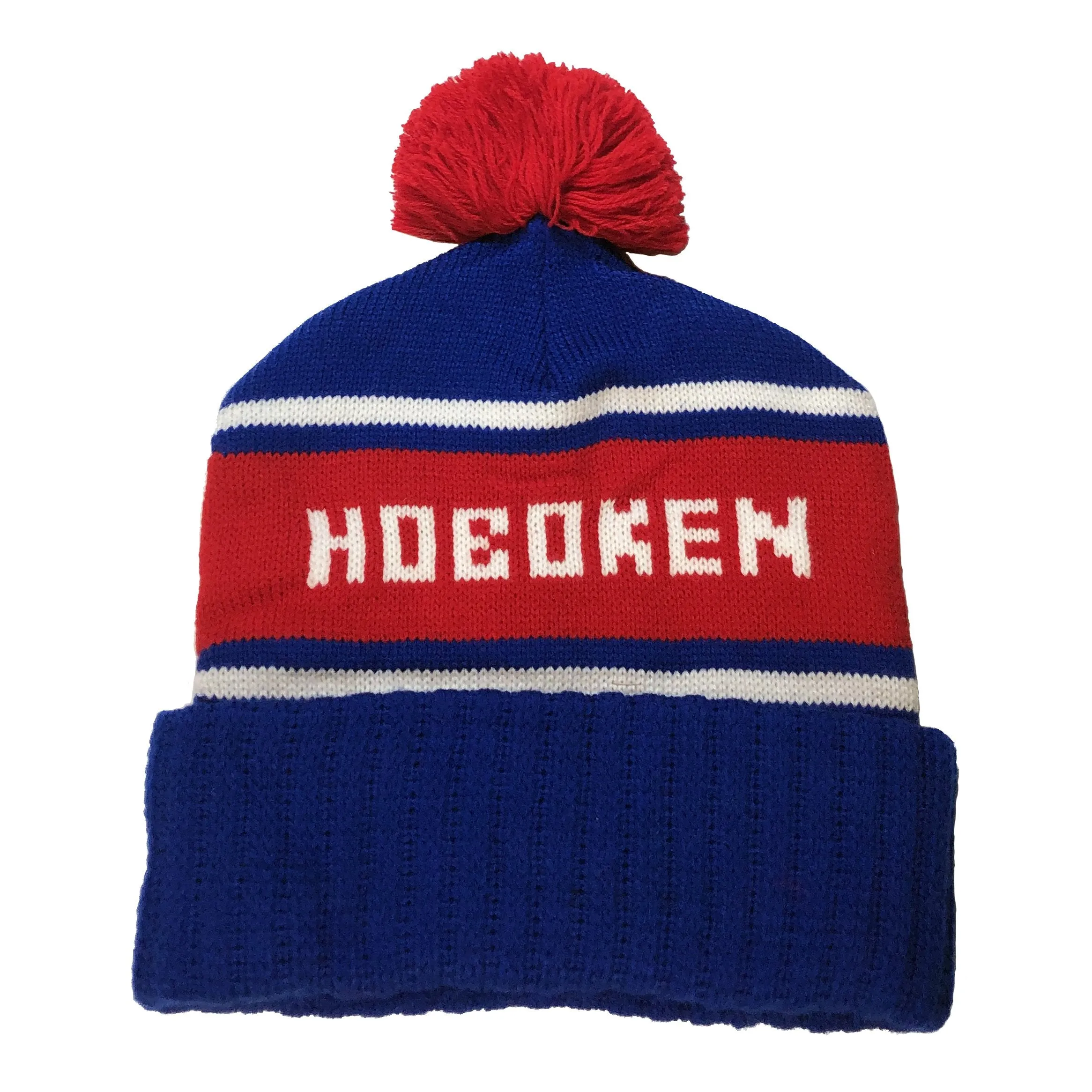 Hoboken Winter Pom Pom Knit Hat