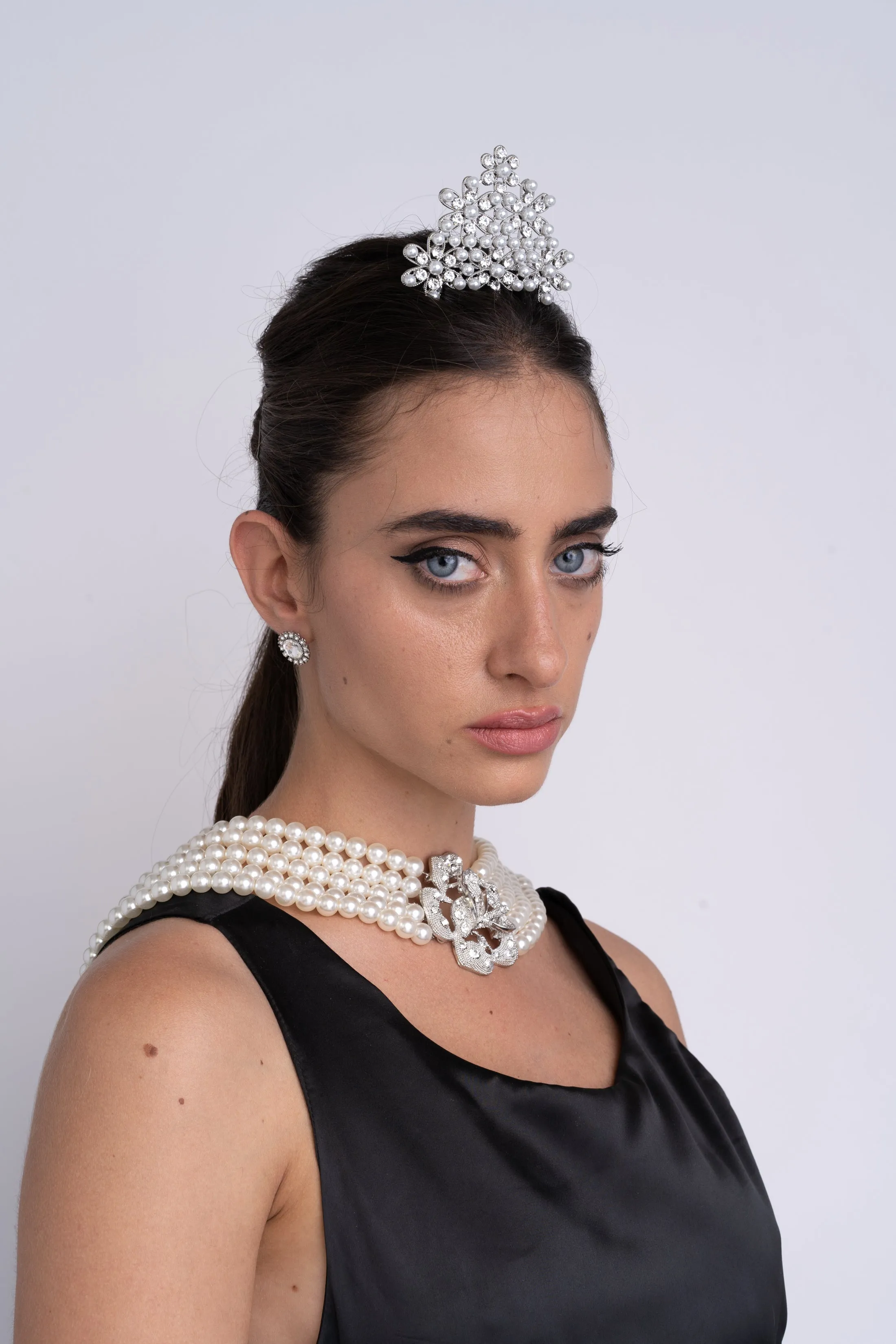 Holly Pearl Tiara Inspired By BAT