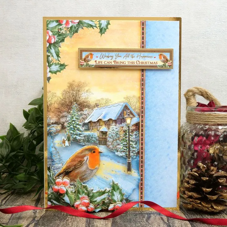 Hunkydory Season's Greetings Deco-Large Set - Season's Tweetings*