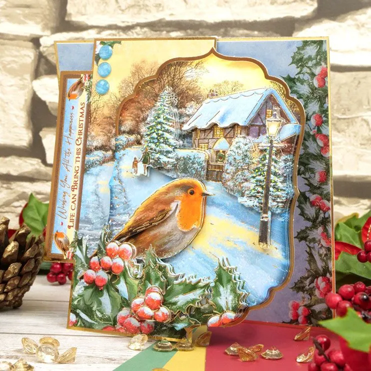 Hunkydory Season's Greetings Deco-Large Set - Season's Tweetings*