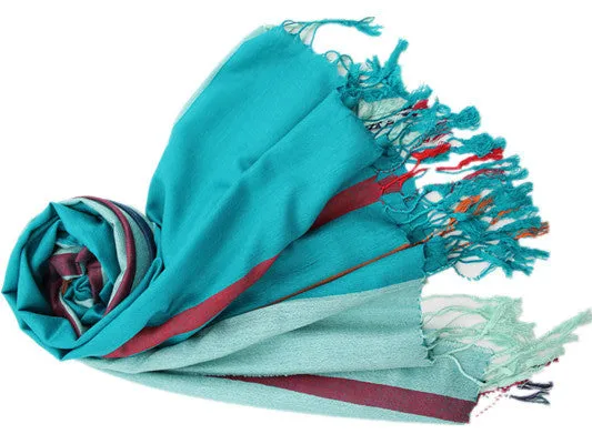 Italian Style Silk and Cashmere Scarf