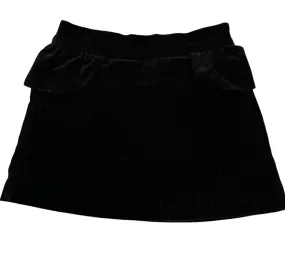 JANIE and JACK VELVET PEPLUM SKIRT (SZ 2T)