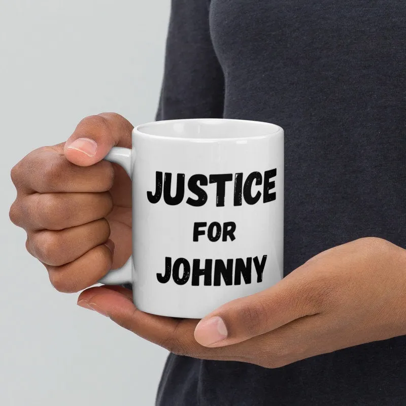 Johnny depp mug ,justice for Johnny,funny Johnny Depp ,johnny trial ,ohnny fan gift ,social justice johnny depp