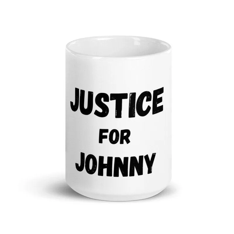 Johnny depp mug ,justice for Johnny,funny Johnny Depp ,johnny trial ,ohnny fan gift ,social justice johnny depp