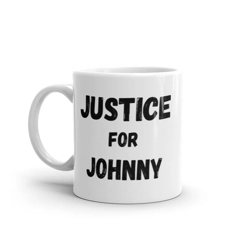 Johnny depp mug ,justice for Johnny,funny Johnny Depp ,johnny trial ,ohnny fan gift ,social justice johnny depp