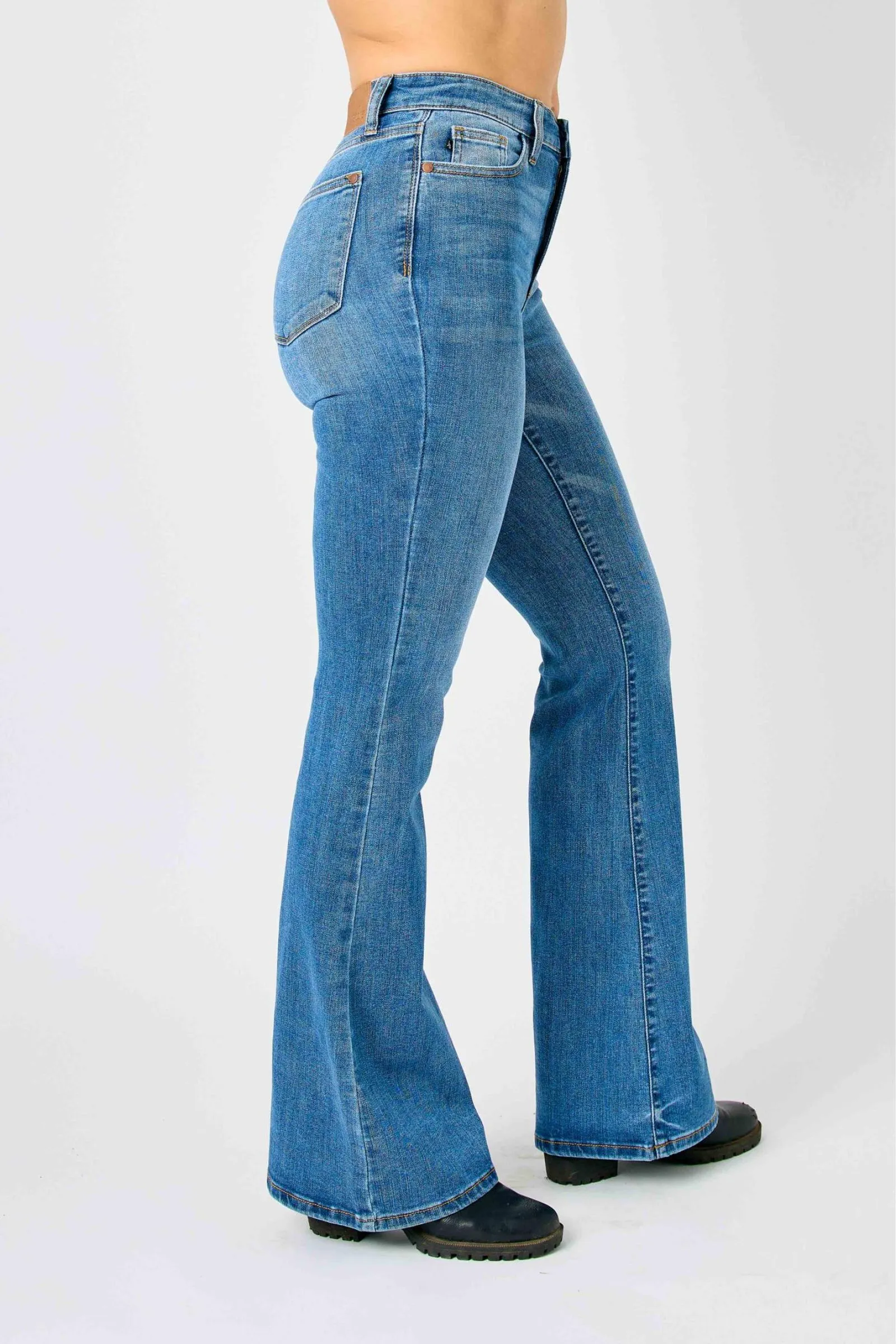 Judy Blue High Waist Classic Flare Denim 82588