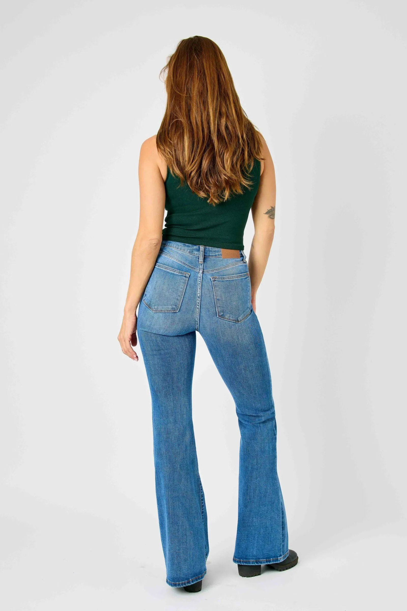 Judy Blue High Waist Classic Flare Denim 82588