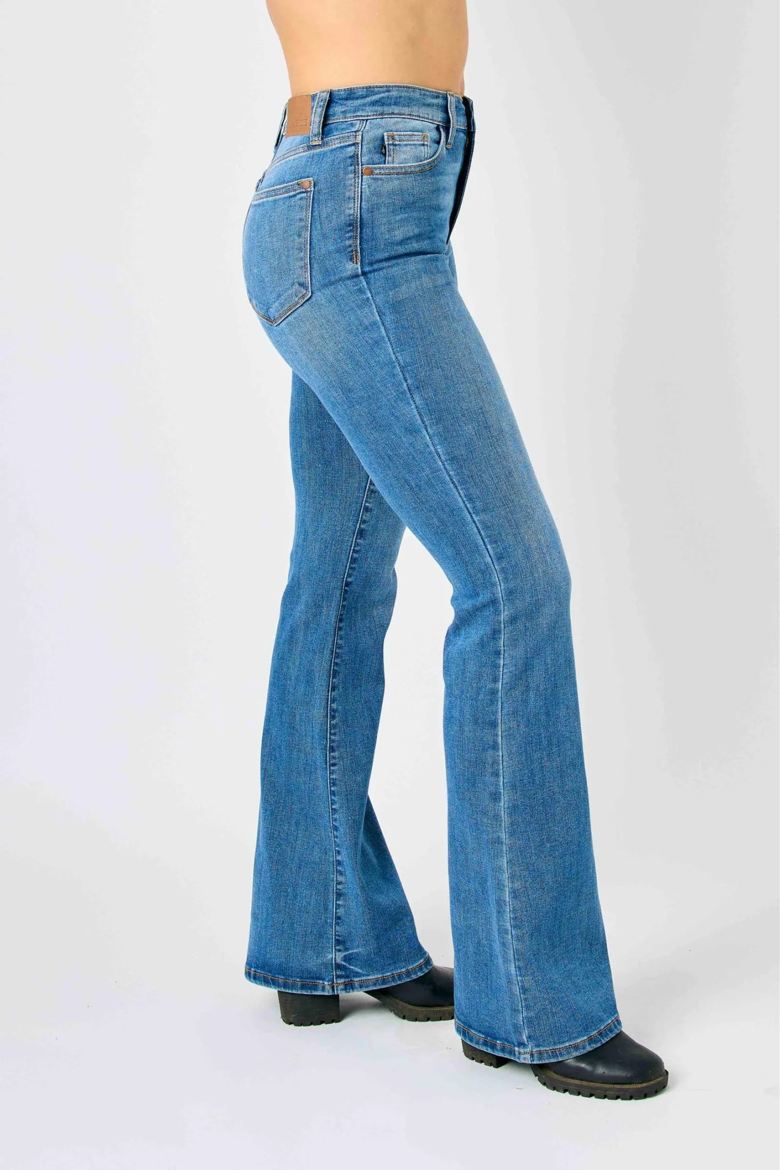 Judy Blue High Waist Classic Flare Denim 82588