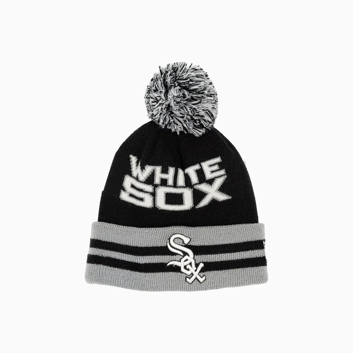 Kid's Chicago White Sox MLB Pom Beanie Knit Hat