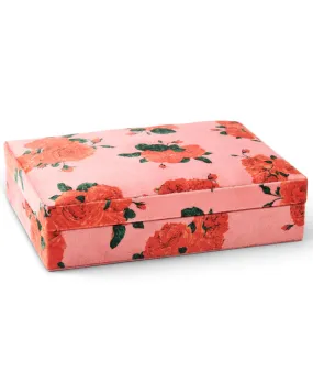 KIP & Co. Velvet Jewellery Box Small Rosie Posie