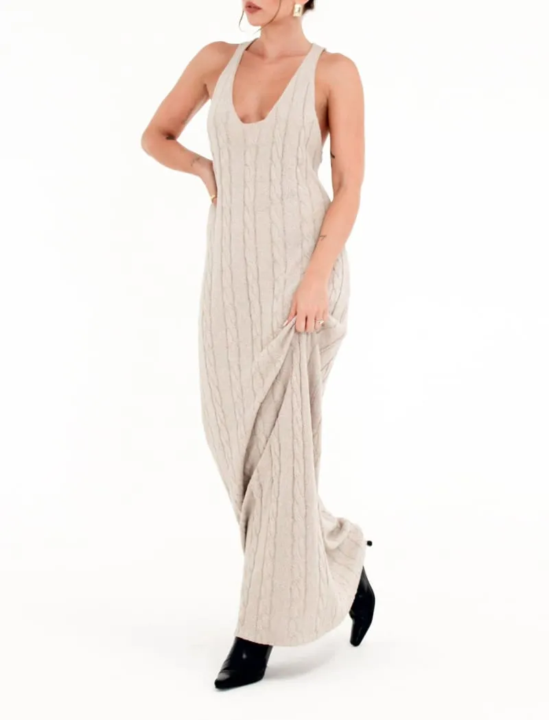 Lakeville Maxi Dress | Oat