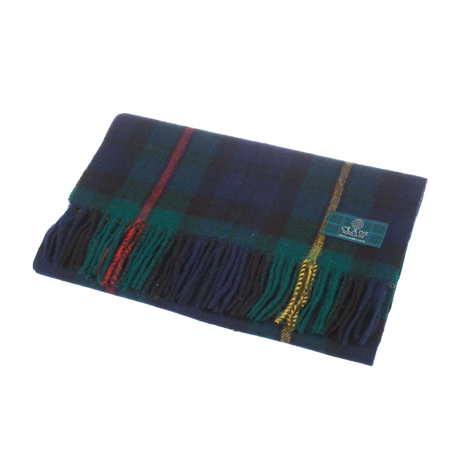 Lambswool Scottish Tartan Clan Scarf  Macewan