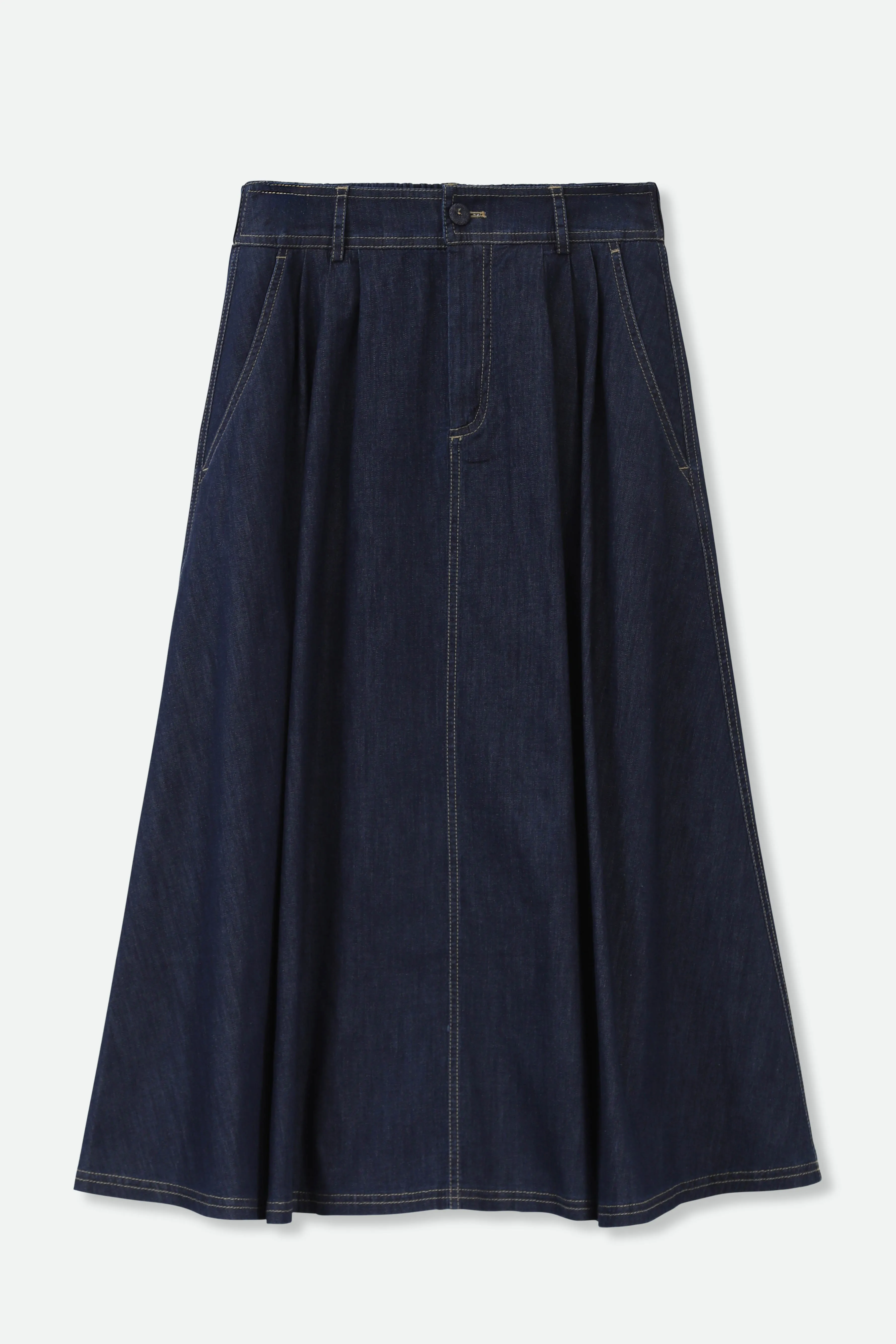 LEA SKIRT IN ITALIAN DENIM