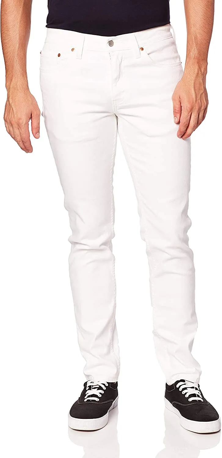 Levi's Men's 511 Slim Fit Jean - Castilleja White