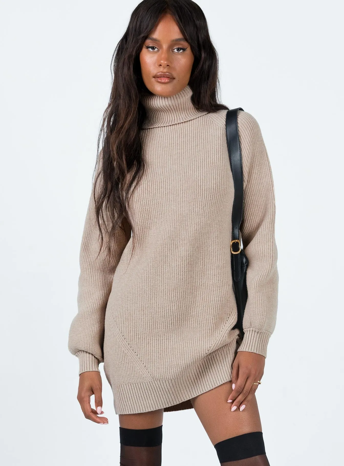 Mellow Sweater Dress Cream