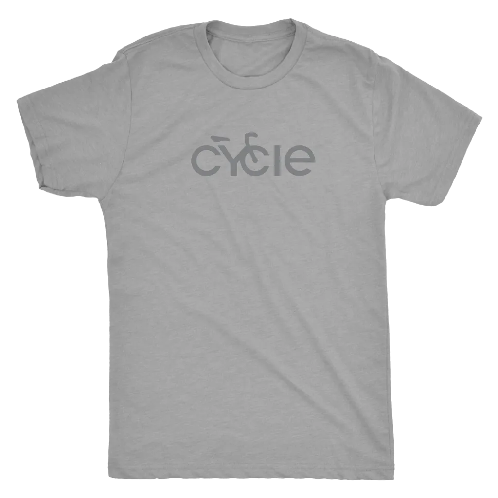 Men's Cycle T-Shirt (grey ink)