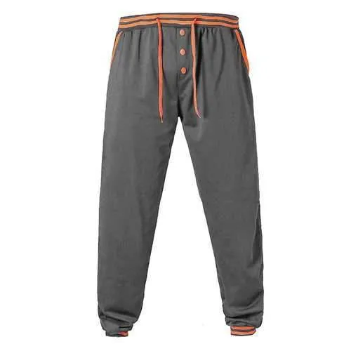 Men's Elastic Waist Drawstring Jogger Pants