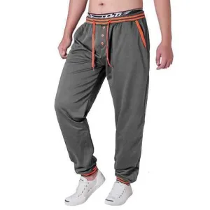 Men's Elastic Waist Drawstring Jogger Pants