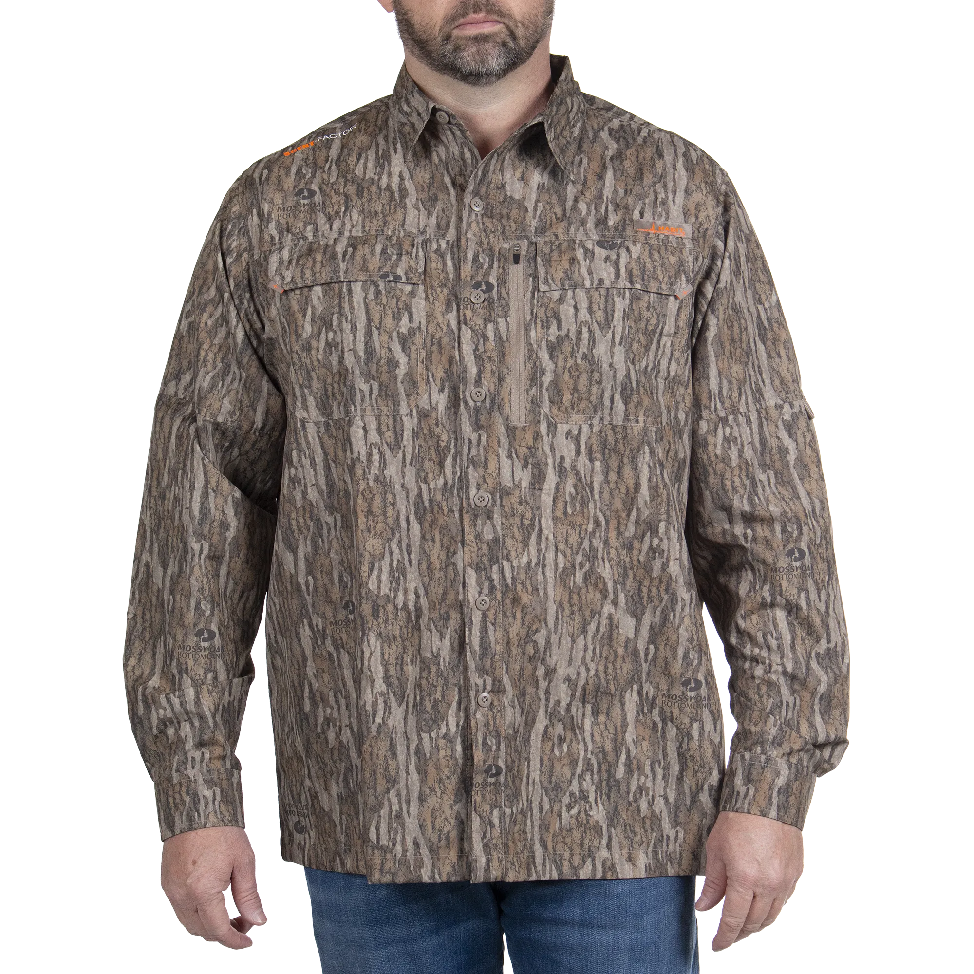 Men's Hatcher Pass Long Sleeve Camo Guide Shirt