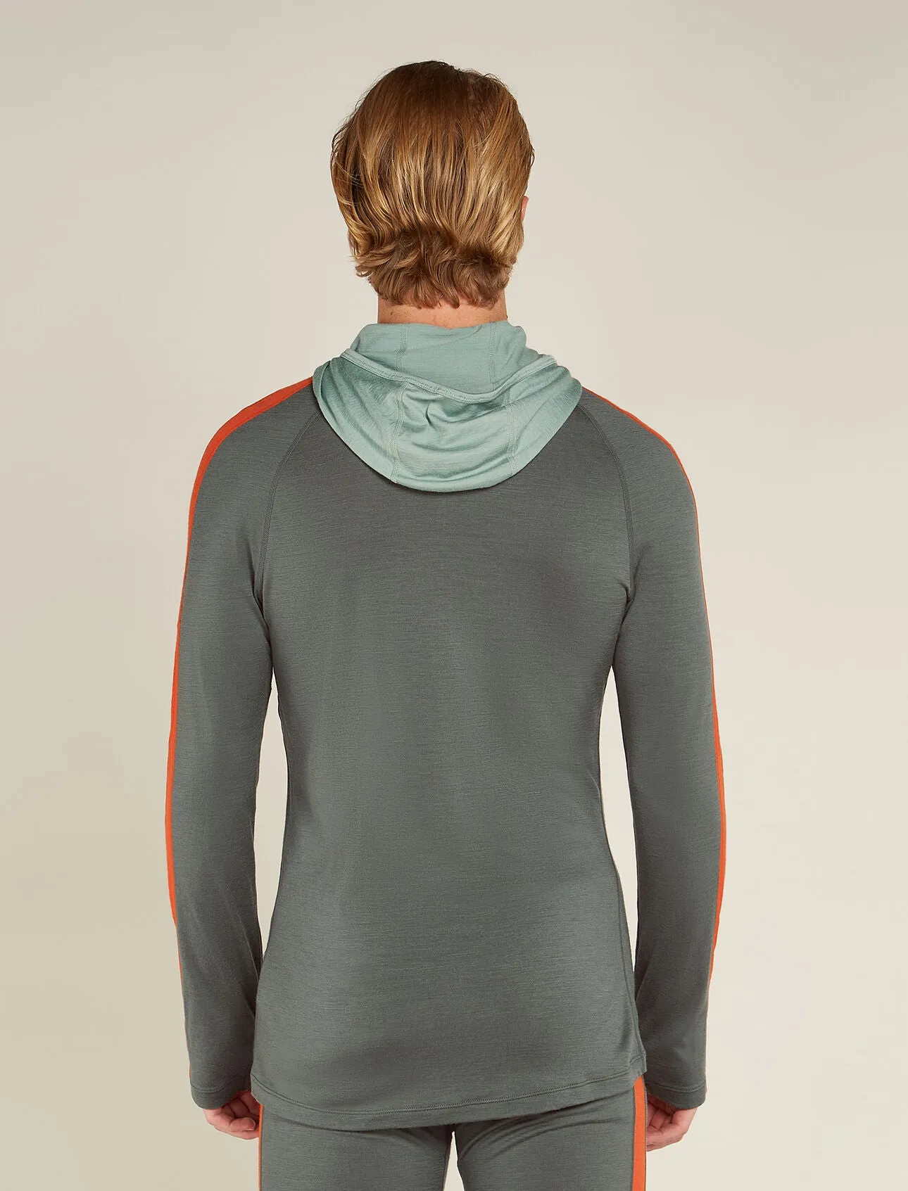 Men's Merino 200 Sonebula Long Sleeve Half Zip Thermal Hoodie