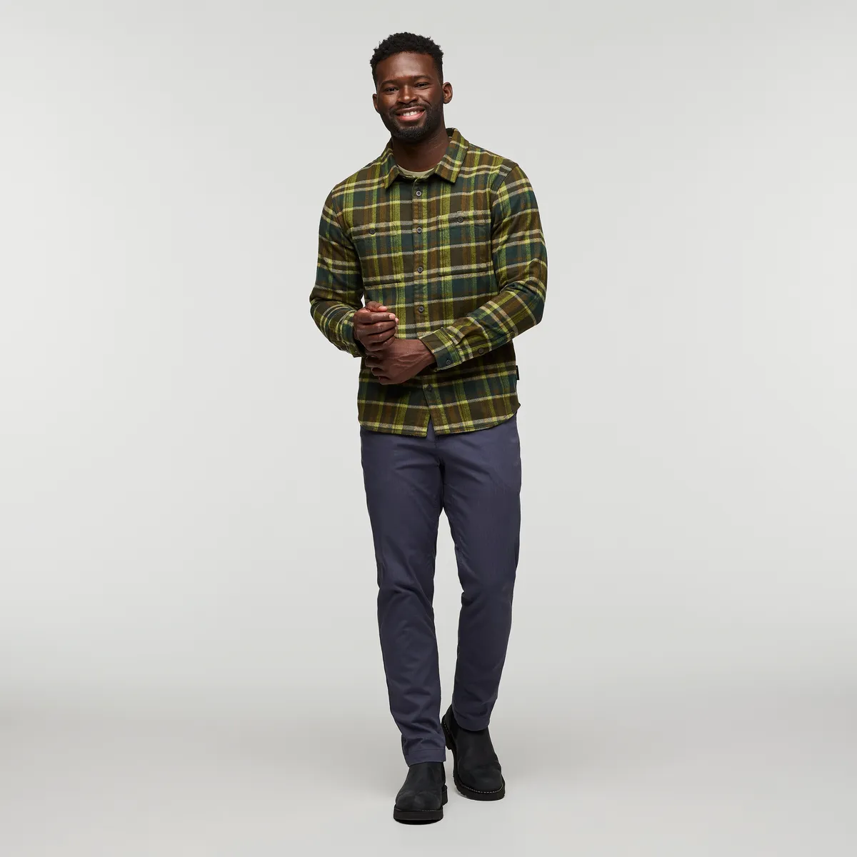 Mero Organic Flannel Shirt - Men's