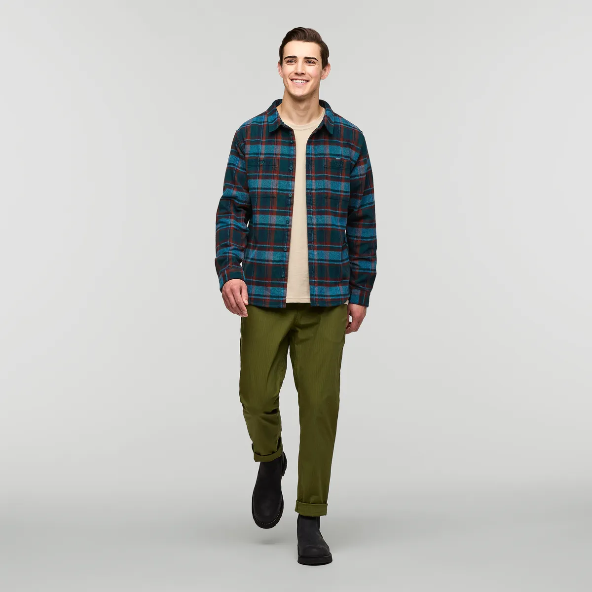 Mero Organic Flannel Shirt - Men's