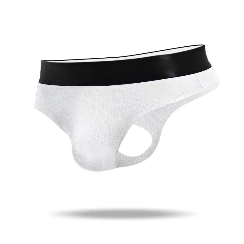 Mesh Style Ice Silk Cool Comfortable Men's Thong - ON SALE - 29.99 USD Get 4 Pieces