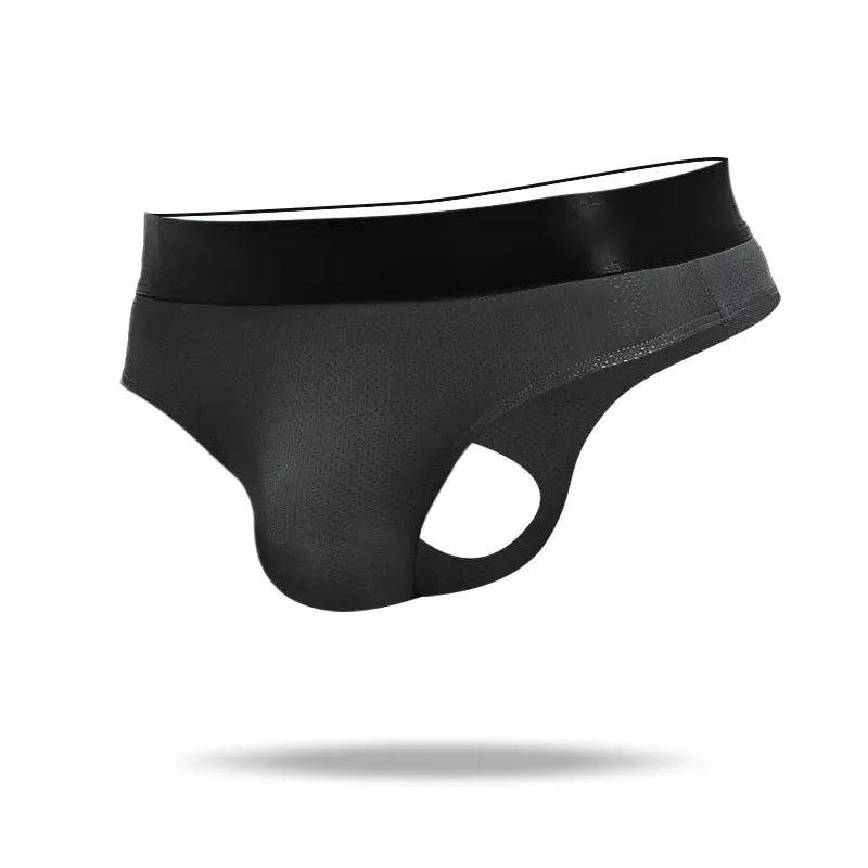 Mesh Style Ice Silk Cool Comfortable Men's Thong - ON SALE - 29.99 USD Get 4 Pieces