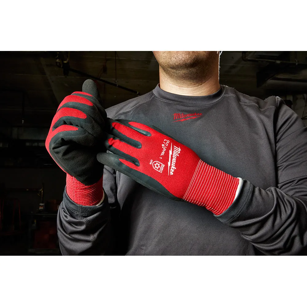 Milwaukee 48-22-8910B  12 Pack Cut Level 1 Insulated Gloves - S