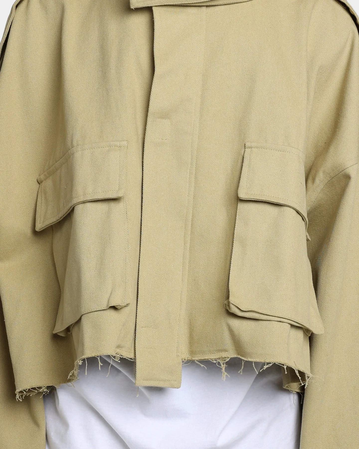 MNML Cropped M65 Jacket Khaki