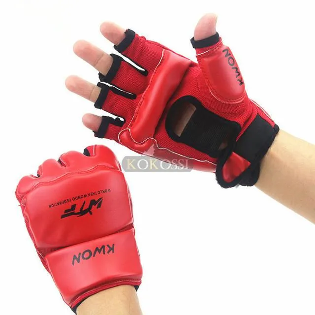 New Half Finger Fight Boxing Gloves MMA UFC Limited Edition