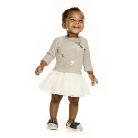 Olivia Gray Stars Sweatshirt Tutu Dress