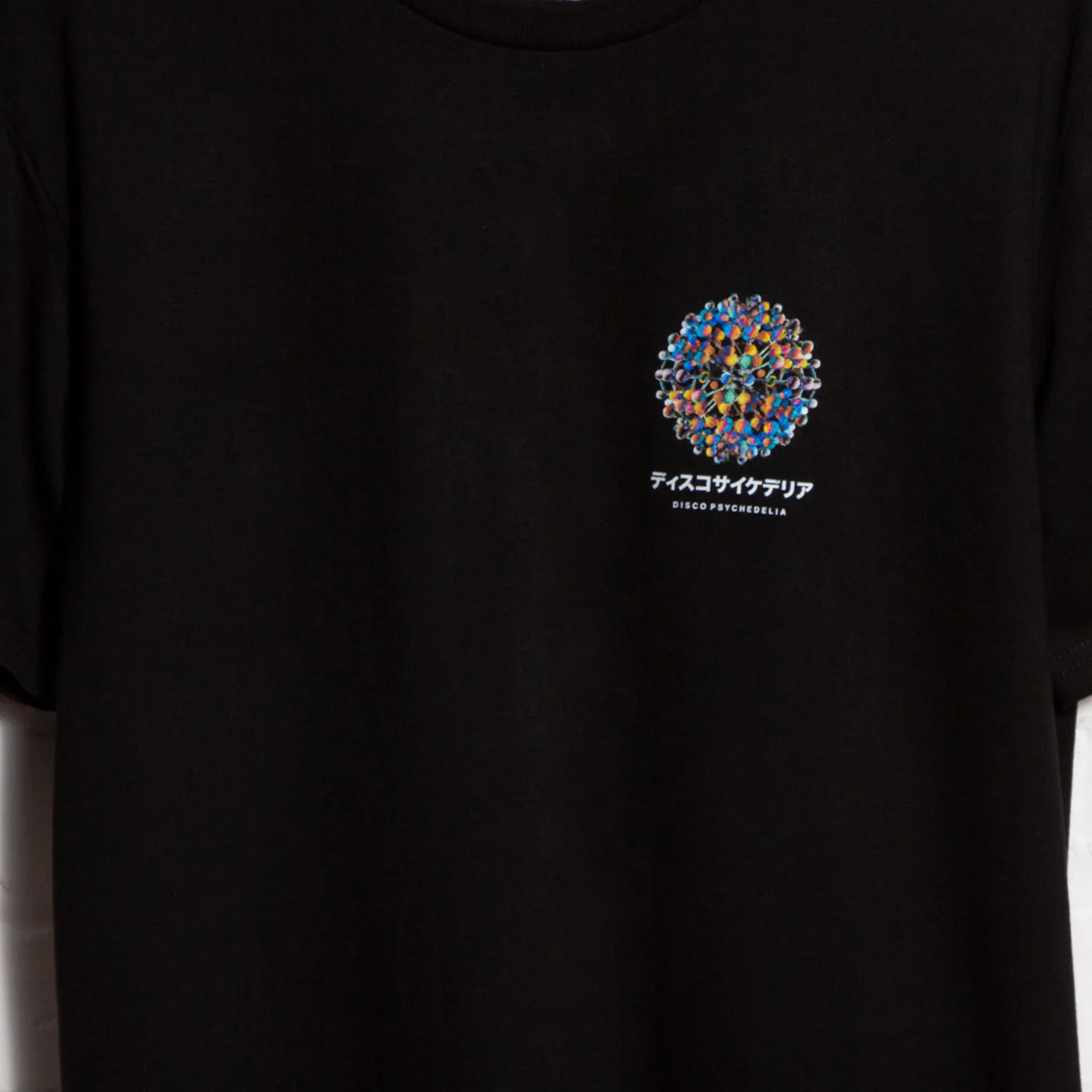 Orb 002 Disco Psychedelia Back Print - Tshirt - Black